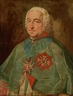 Bishop Erazm Ciolek Palace Prints: Portrait of Teodor Kazimierz Czartoryski (1704-1768)