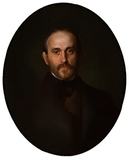 Portrait of Teofil Lenartowicz, between 1852-1856. Creator: Anton Teofil Kwiatkowski