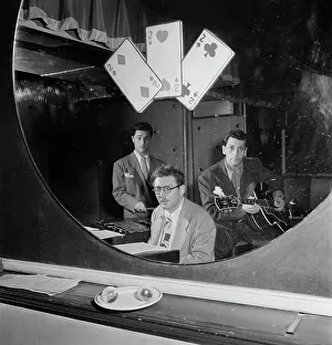 Playing Card Prints: Portrait of Terry Gibbs, Harry Biss