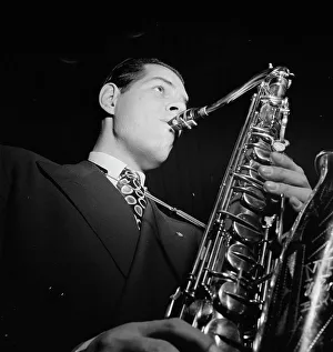 Beneke Tex Prints: Portrait of Tex Beneke, New York, N.Y.(?), ca. Jan. 1947. Creator: William Paul Gottlieb