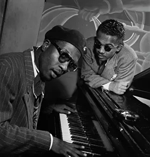 Mintons Playhouse Prints: Portrait of Thelonious Monk and Howard McGhee