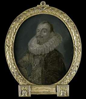 Diplomatic Prints: Portrait of Theodorus Rodenburgh