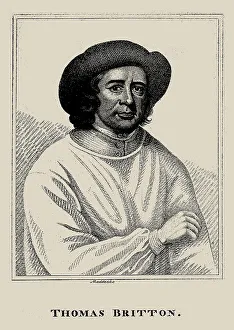 Portrait of Thomas Britton (1644-1714), 1703. Creator: Maddocks, William (active c. 1777-1806)