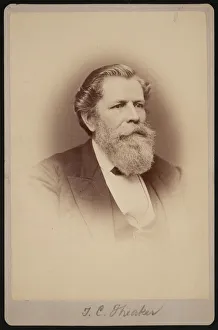 Portrait of Thomas Clarke Theaker (1812-1883), Between 1876 and 1880 Portrait of Thomas Clarke Theaker (1812-1883), Between 1876 and 1880
