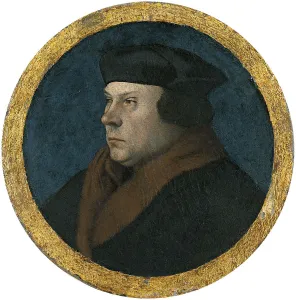 The Younger 1497 1543 Prints: Portrait of Thomas Cromwell. Artist: Holbein, Hans, the Younger (1497-1543)