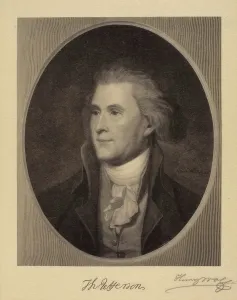 1901 Prints: Portrait of Thomas Jefferson, 1901. Creator: Henry Wolf