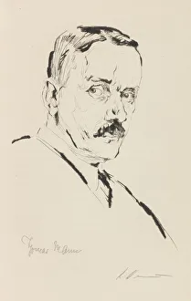 Mann Prints: Portrait of Thomas Mann (1875-1955), 1924. Creator: Dannemann, Karl (1896-1945)