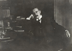 C 1910 Gallery: Portrait of Thomas Mann (1875-1955), c.1910. Creator: Anonymous