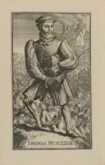 Hooghe Collection: Portrait of Thomas Muntzer (c. 1489-1525)