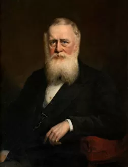 Portrait of Thomas Phillips, 1871. Creator: James Edgell Collins