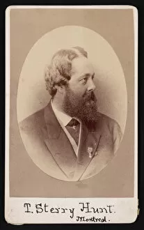 Chemist Collection: Portrait of Thomas Sterry Hunt (1826-1892), Before 1892. Creator: JG Parks