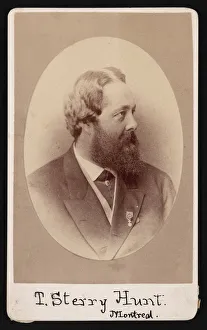 Geologist Prints: Portrait of Thomas Sterry Hunt (1826-1892), Before 1892. Creator: JG Parks