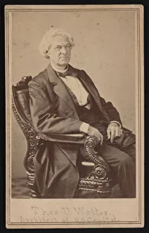 Portrait of Thomas Ustick Walter (1804-1887), Between 1866 and 1869 Portrait of Thomas Ustick Walter (1804-1887), Between 1866 and 1869