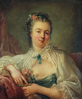 Deshays Jean Baptiste Prints: Portrait thought to be Jeanne-Elisabeth-Victoire Deshays