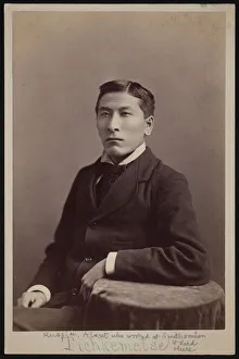 Plains Indian Gallery: Portrait of Tichkematse (1857-1932), 1880. Creator: George W. Davis