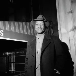 Night Life Prints: Portrait of Tiny Grimes, New York, N.Y.(?), ca. Jan. 1947. Creator: William Paul Gottlieb