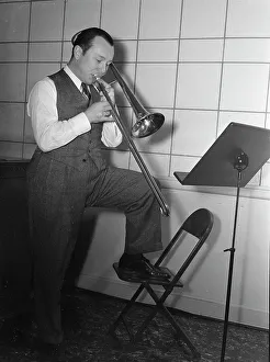 Music Stand Prints: Portrait of Toby Tyler, Washington, D.C. ca. Dec. 1941. Creator: William Paul Gottlieb