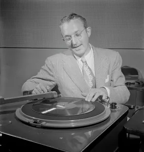 Record Player Prints: Portrait of Tommy Dorsey, WMCA