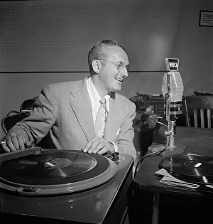 Portrait of Tommy Dorsey, WMCA, New York, N.Y. ca. Oct. 1947. Creator: William Paul Gottlieb