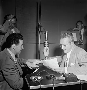 Radio Prints: Portrait of Tommy Dorsey, WMCA