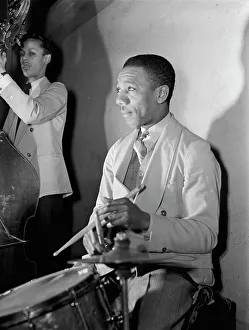 Portrait of Tommy Myles and Tommy Potter, ca. Mar. 1942. Creator: William Paul Gottlieb