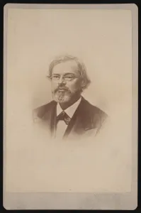 Portrait of Townend Glover (1813-1883), 1878. Creator: Samuel Montague Fassett