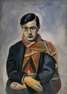 Delaunay Prints: Portrait of Tristan Tzara (1896-1963), 1923