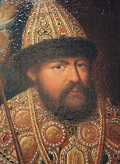 Images Dated 21st June 2011: Portrait of Tsar Aleksey Mikhailovich, first half of 19th century