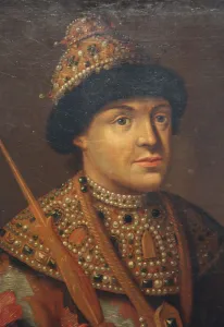 Images Dated 21st June 2011: Portrait of Tsar Feodor Alexeyevich, first half of 19th century
