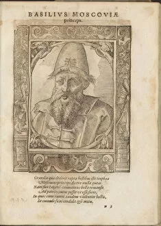 Smuta Gallery: Portrait of the Tsar Ivan IV the Terrible (1530-1584). Artist: Stimmer, Tobias (1539-1584)