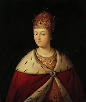 Princess Prints: Portrait of Tsarevna Sophia, (1657-1704)