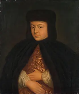 1690s Prints: Portrait of Tsarina Natalia Naryshkina