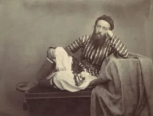 Portrait, Turkish Summer Costume, 1857. Creator: Francis Frith Portrait, Turkish Summer Costume, 1857. Creator: Francis Frith
