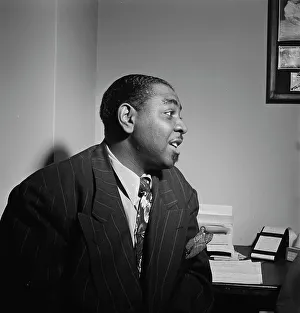 Portrait of Tyree Glenn, New York, N.Y.(?), ca. July 1947. Creator: William Paul Gottlieb