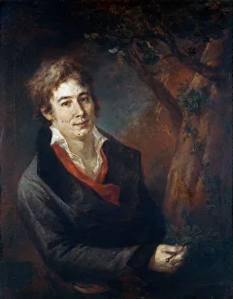 Portrait of Ugo Foscolo (1778-1827), 1801-1802. Creator: Appiani, Andrea (1754-1817)