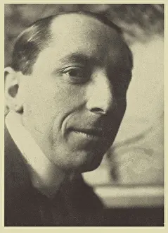 Portraitphotography Prints: Portrait of Umberto Boccioni (1882-1916), 1913. Creator: Anonymous