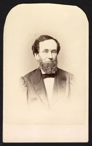 Portrait of Unidentified Man, Circa 1860s. Creator: Frederick Gutekunst Portrait of Unidentified Man, Circa 1860s. Creator: Frederick Gutekunst