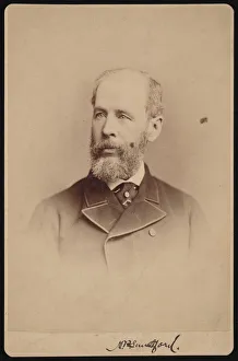 Portrait of Unidentified Man, October 1876. Creator: Frederick Gutekunst Portrait of Unidentified Man, October 1876. Creator: Frederick Gutekunst