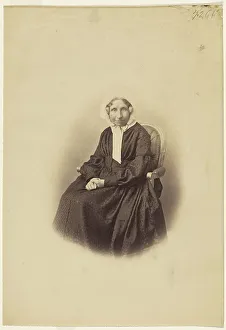 Gray Gustave Le Prints: Portrait of an Unidentified Woman, about 1858. Creator: Gustave Le Gray