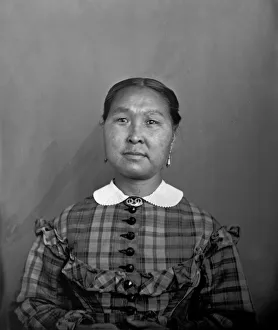 Portrait of Unidentified Woman, 1880s. Creator: United States National Museum Portrait of Unidentified Woman, 1880s. Creator: United States National Museum