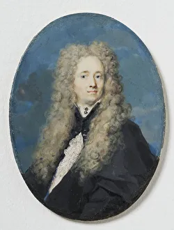 Carriera Rosalba Prints: Portrait of an unknown man, before 1757. Creator: Rosalba Giovanna Carriera