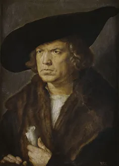 Portrait Of An Unknown Man. Artist: Durer, Albrecht (1471-1528) Portrait Of An Unknown Man. Artist: Durer, Albrecht (1471-1528)
