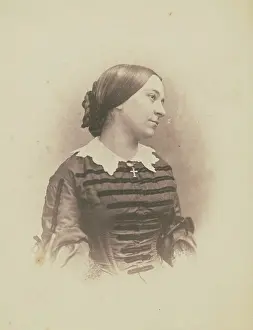 Felix Prints: Portrait of unknown woman, 1860-1861. Creator: Nadar