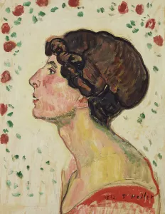 Portrait of Valentine Gode-Darel, 1912