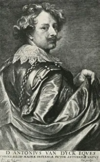 T Fisher Unwin Collection: Portrait of Vandyck, 1906. Creator: Lucas Vorsterman