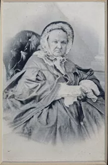 Portrait of Varvara Petrovna Turgeneva (1787-1850), nee Lutovinova, Mid of the 19th cen