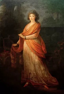 Portrait of Varvara Vasilyevna Golitsyna, nee von Engelhardt (1757-1815), 1792