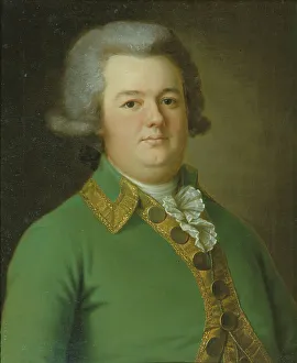 Portrait of Vasily Ivanovich Likhachev, 1791. Artist: Kamezhenkov, Ermolay Dementyevich (1760-1818)