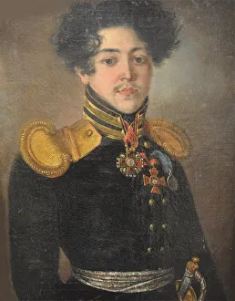 First Half Of The 19th Cent Prints: Portrait of Vasily Sergeevich Norov (1793-1853), First half of the 19th cent