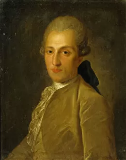 Images Dated 13th June 2013: Portrait of Vasily Sergeyevich Naryshkin (1740-1800), 1770s. Artist: Rokotov